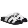 Hermes Unisex Chypre Sandal White