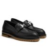 Hermes Womens Faubourg Loafer Black