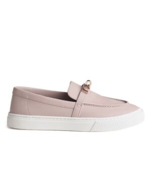 Hermes Womens Game Slip-on Sneaker Pink