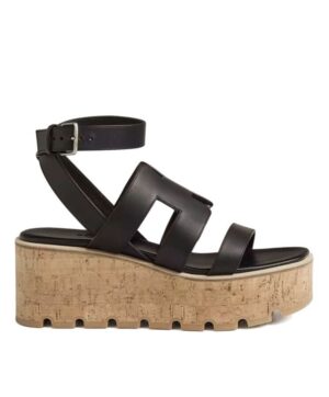 Hermes Womens Havane 30 Sandal Black