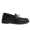 Hermes Womens Hot Loafer Black