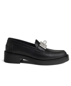 Hermes Womens Hot Loafer Black