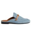 Hermes Womens Lena Mule Blue