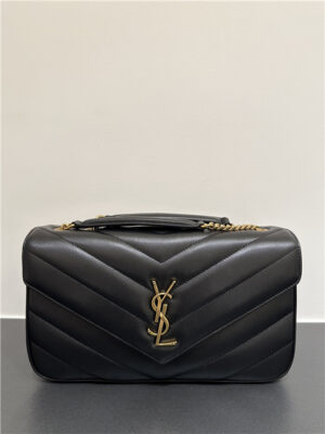 YSL LOULOU Medium 801439 Black