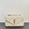 YSL LOULOU Medium 801439 White