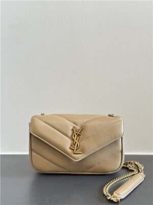 YSL LOULOU Mini 821749 Natural Tan