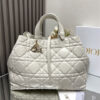 Dior Large Dior Toujours Bag M2820 White