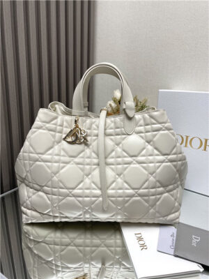 Dior Large Dior Toujours Bag M2820 White