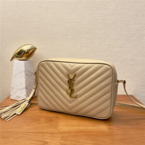 YSL Lou Camera Bag 8908 BeigeGold