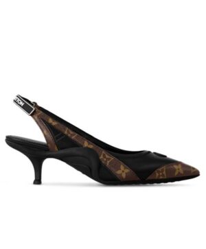 Louis Vuitton Womens Archlight Slingback Pump 1AAW7M Brown