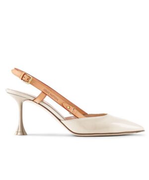 Louis Vuitton Womens Blossom Slingback Pump 1AC6FQ Cream