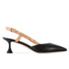 Louis Vuitton Womens Blossom Slingback Pump 1ACBIS Black