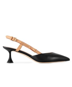 Louis Vuitton Womens Blossom Slingback Pump 1ACBIS Black