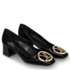 Louis Vuitton Womens Madeleine Pumps 1A4X9S Black