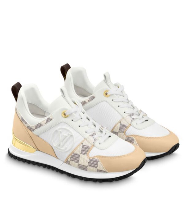 Louis Vuitton Womens Run Away Sneaker 1AAWFC Khaki