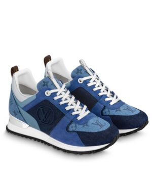 Louis Vuitton Womens Run Away Sneaker 1ABHOH Dark Blue