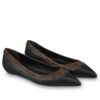 Louis Vuitton Womens Signature Flat Ballerina