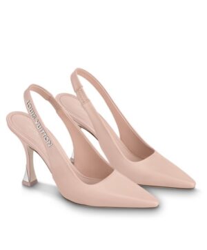 Louis Vuitton Womens Sparkle Slingback Pump
