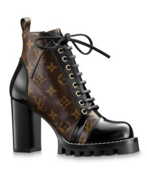 Louis Vuitton Womens Star Trail Ankle Boot 1A2Y7W Black