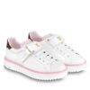Louis Vuitton Womens Time Out Sneaker Pink