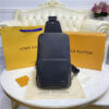 Louis Vuitton Avenue Sling Bag Taiga Leather – Men (Black)
