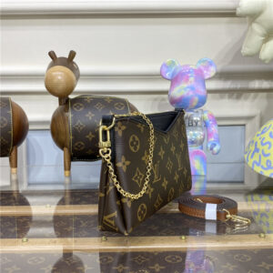 Louis Vuitton Monogram Pallas Clutch Noir