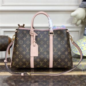Louis Vuitton Soufflot MM Satchel Monogram (Varied Colors)