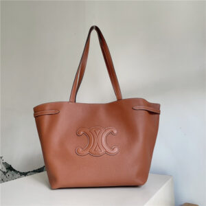 Celine Medium Cabas Anais Cuir Triomphe 116853 Tan