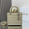 Dior Medium Lady Dior Bag M0565 Beige Lambskin