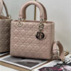 Dior Medium Lady Dior Bag M0565 Pink Lambskin