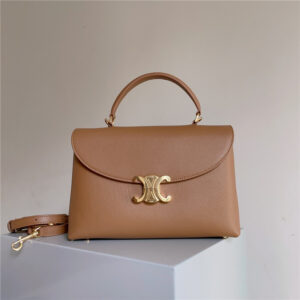 Celine Medium Nino Bag 117523 Bronze Grained Leather