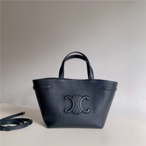 Celine Mini Cabas Anais Cuir Triomphe 118613 Black