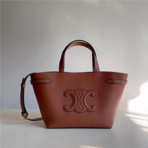 Celine Mini Cabas Anais Cuir Triomphe 118613 Tan