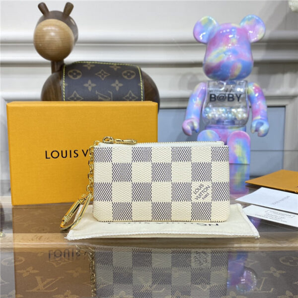 Louis Vuitton Damier Azur Canvas Key Pouch