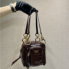 Prada Dangle Mini 1BB137 Dark Brown