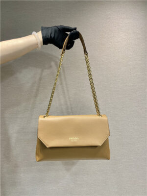 Prada Doux Medium 1BD371 Caramel
