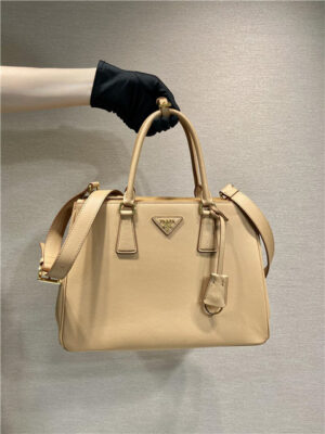 Prada Galleria Large Leather Bag 1BA274 Natural
