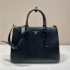 Prada Galleria Large Leather Bag 1BA446 Black