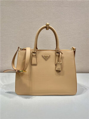 Prada Galleria Large Leather Bag 1BA446 Natural
