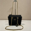 Prada Prada Re-Edition 1995 Chaine Re-Nylon Tote Bag 1BG468 Black
