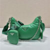 Prada Re-Edition 2005 1BH204 Green Nappa Leather