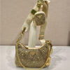 Prada Re-Edition 2005 Satin Bag With Crystals 1BH204 Platinum