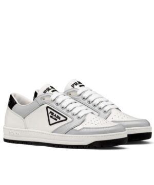 Prada Unisex District Perforated Leather Sneakers