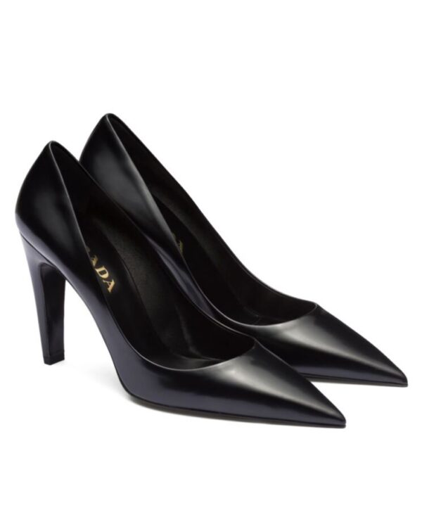 Prada Womens Brushed Leather Pumps 1I288N