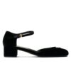 Prada Womens Velvet Pumps 1I357N Black