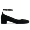 Prada Womens Velvet pumps 1I358N Black