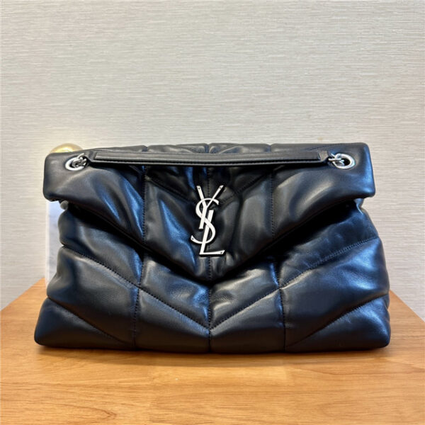 YSL Puffer Medium 577475 BlackSilver