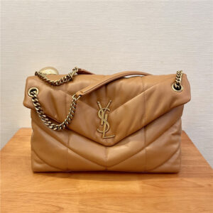 YSL Puffer Medium 577475 CinnamonGold