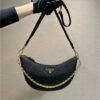 Prada Re-Nylon Shoulder Bag 1BH222 Black