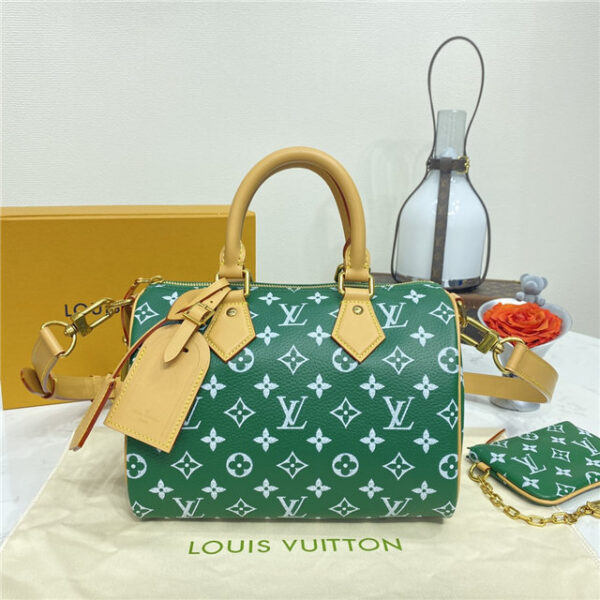 Louis Vuitton Speedy P9 Bandouliere 25 M24423 Green